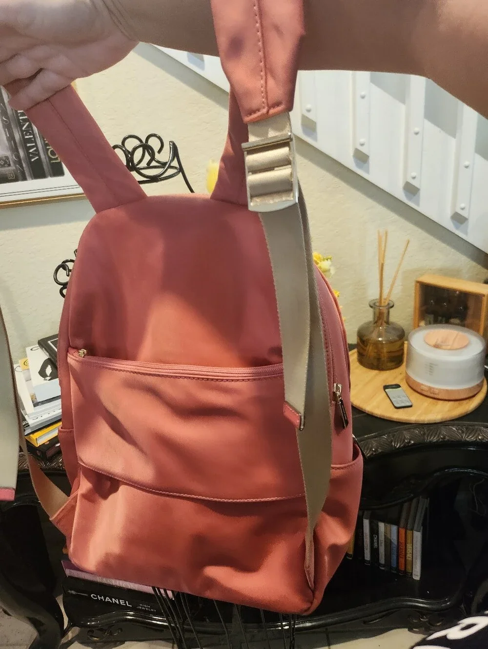 Michael Kors Pink nylon Backpack